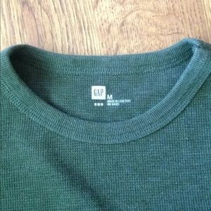 Green long sleeve from GAP.